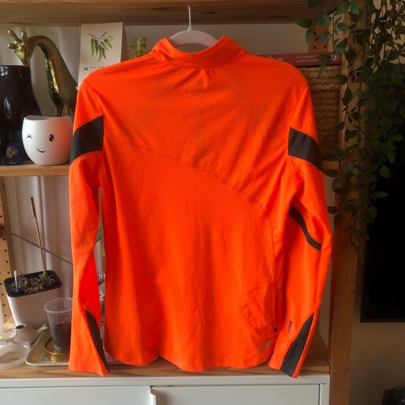 Saucony Vizipro Long Sleeve 1/4 Zip Running/Jogging Shirt Women’s M - Picture 3 of 7